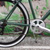 zelena katana gradski bicikl shimano