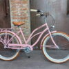 cruiser bicikl roze