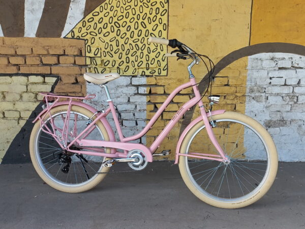 roze-vinjeta-zenski-cruiser-bicikl